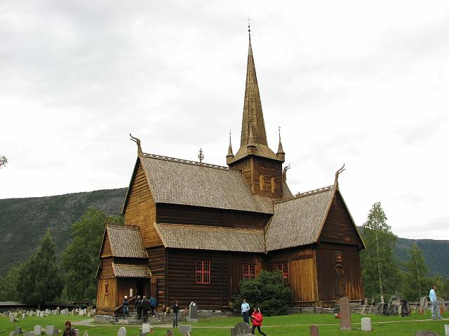 Norwegia (2231).JPG - Norwegia - Lom (kościół słupowy - Stavkirke)